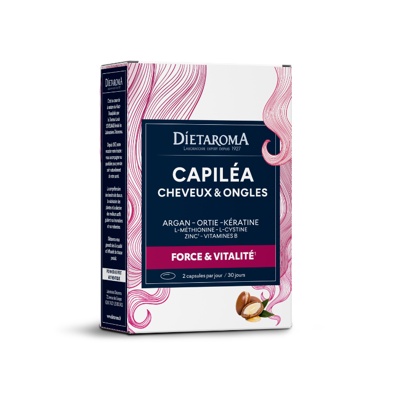 Dietaroma Capilea Forti Cheveux Et Ongles 60 Capsules