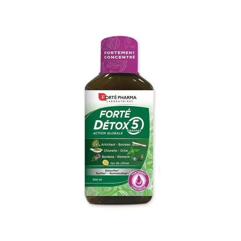 Forte Pharma Forté Détox 5 Organes Action Globale – 500ml