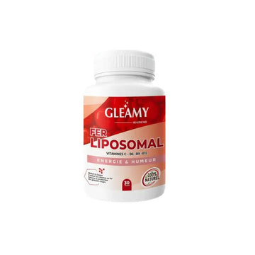 GLEAMY FER LIPOSOMAL Énergie Et Humeur  30 Gélules