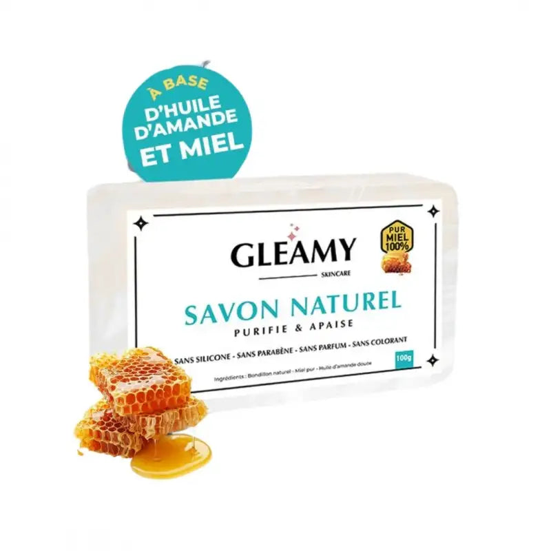 GLEAMY Savon Naturel Purifie & Apaise  100g