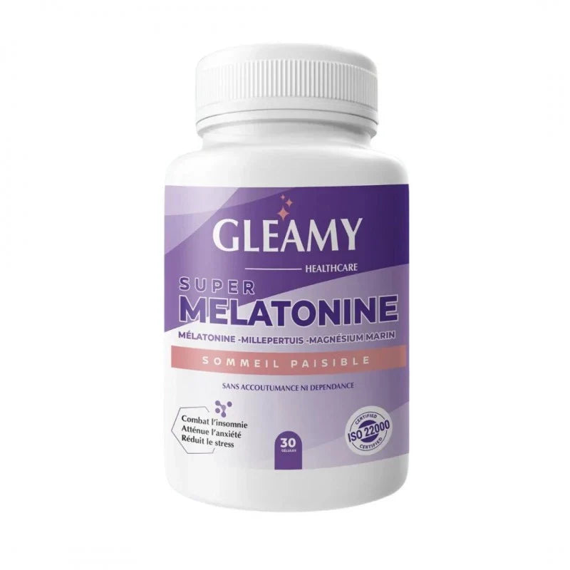 GLEAMY Super Mélatonine  30 Gélules