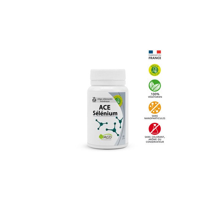 MGD ACE SELENIUM علبة 60 كبسولة