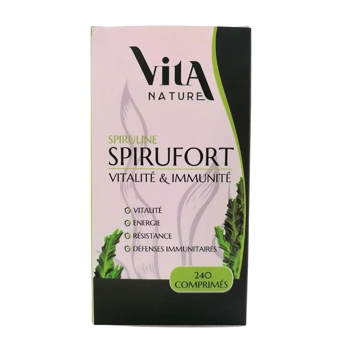 Vita Nature Spiruline Spirufort 120 Comprimes